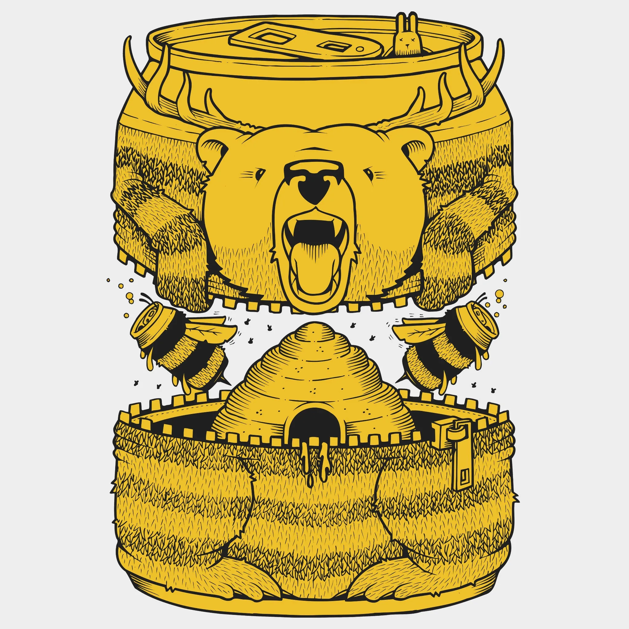 BUMBLE BEER MEN'S TANK
