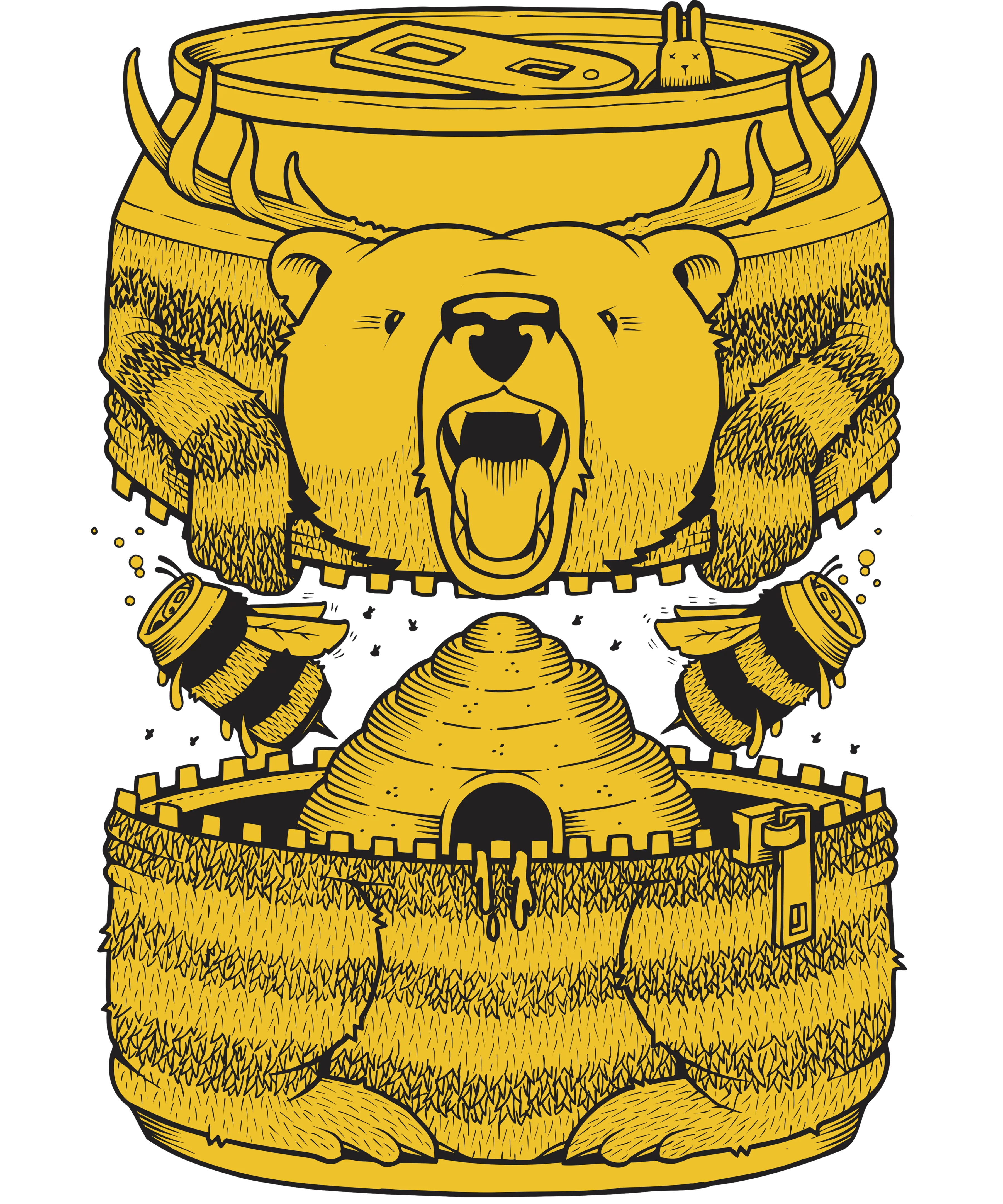 BUMBLE BEER MEN'S TANK