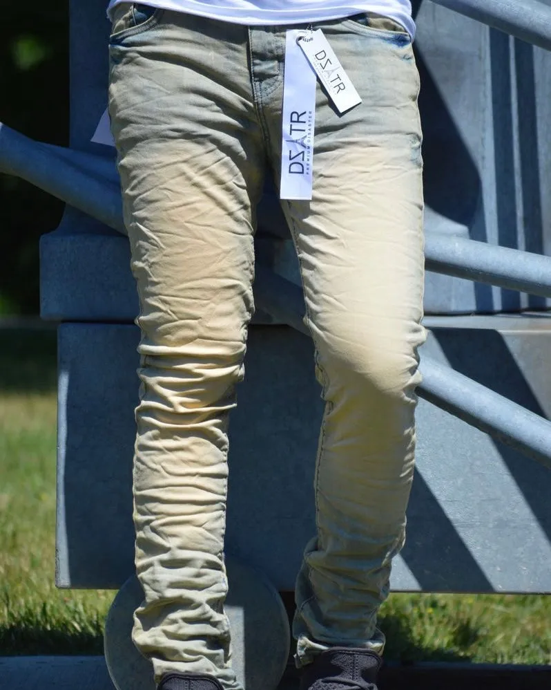 Crushed Tinted Slim Jeans