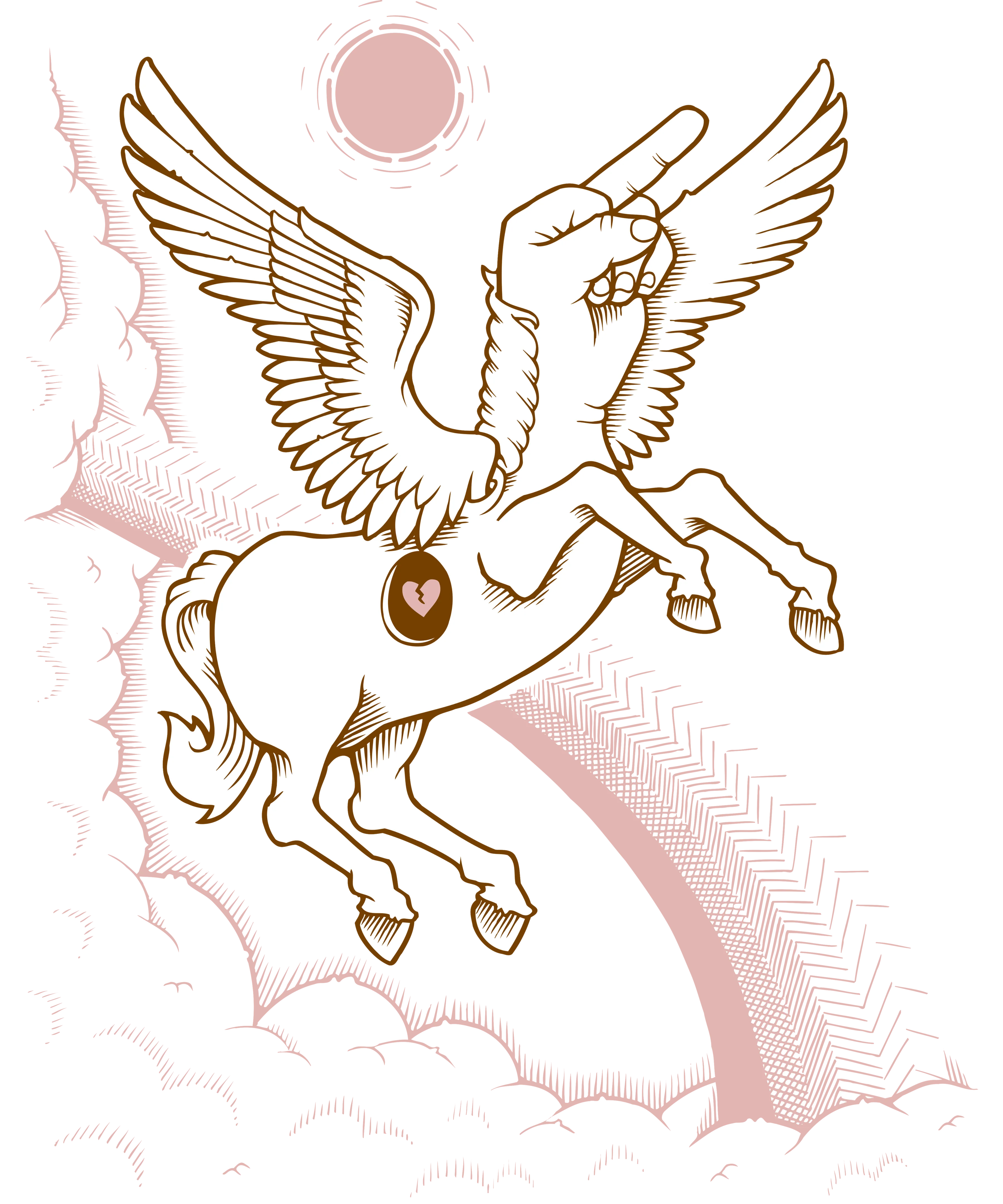 F-UNICORN RAINBOW MEN'S TANK