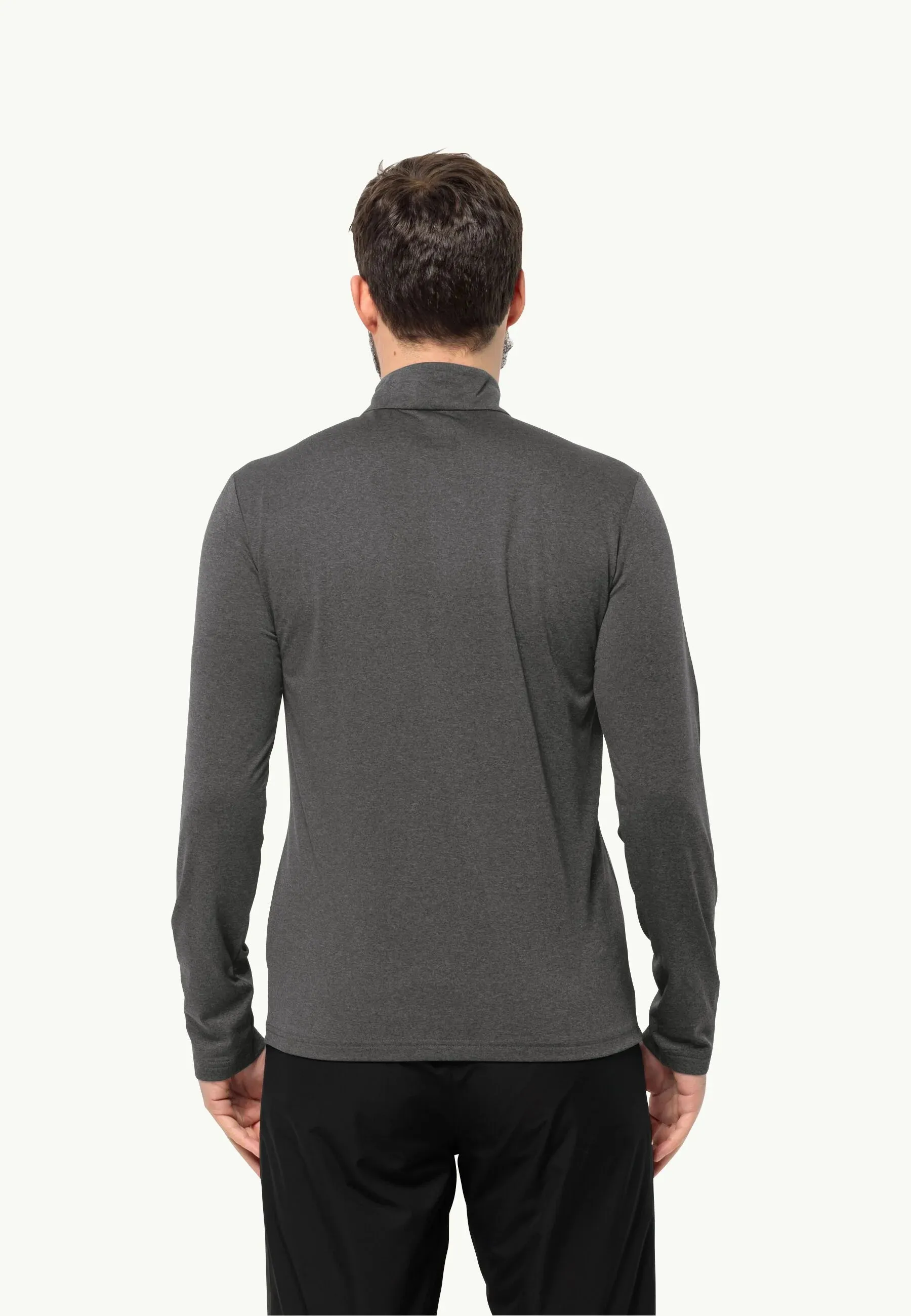 Jack Wolfskin Sky Thermal Half Zip Mens Slate