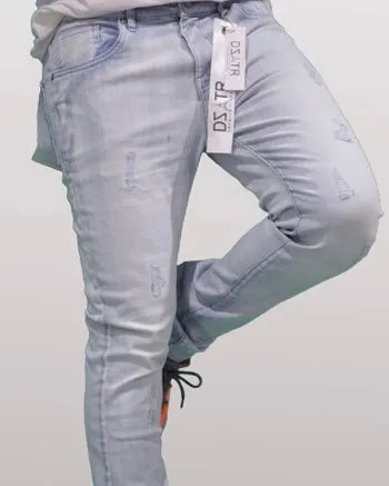 Light Distressed Jean