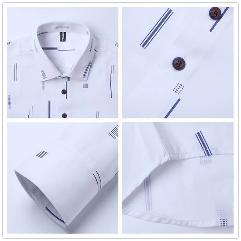 Men's Stripe Long Sleeve Shirt