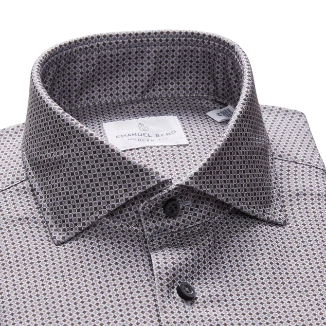 Modern 4 Flex Stretch Knit Shirt SF19189 Grey