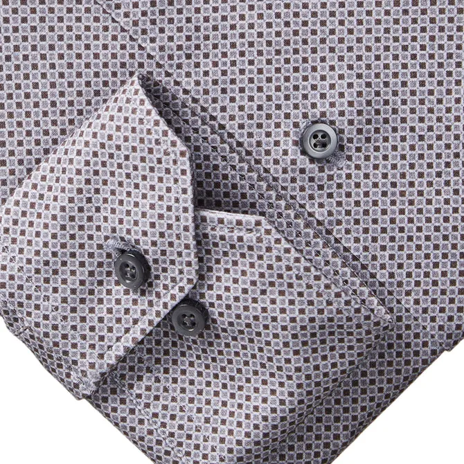 Modern 4 Flex Stretch Knit Shirt SF19189 Grey