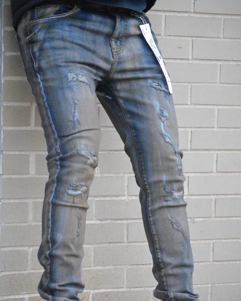 Muddy Ripped Slim Jean