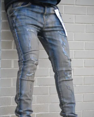 Muddy Ripped Slim Jean
