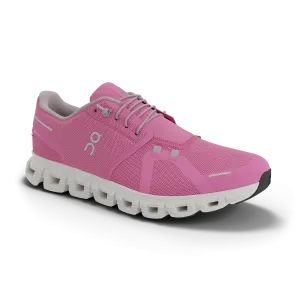 On Women's Cloud 6 Shoes - Raspberry / White