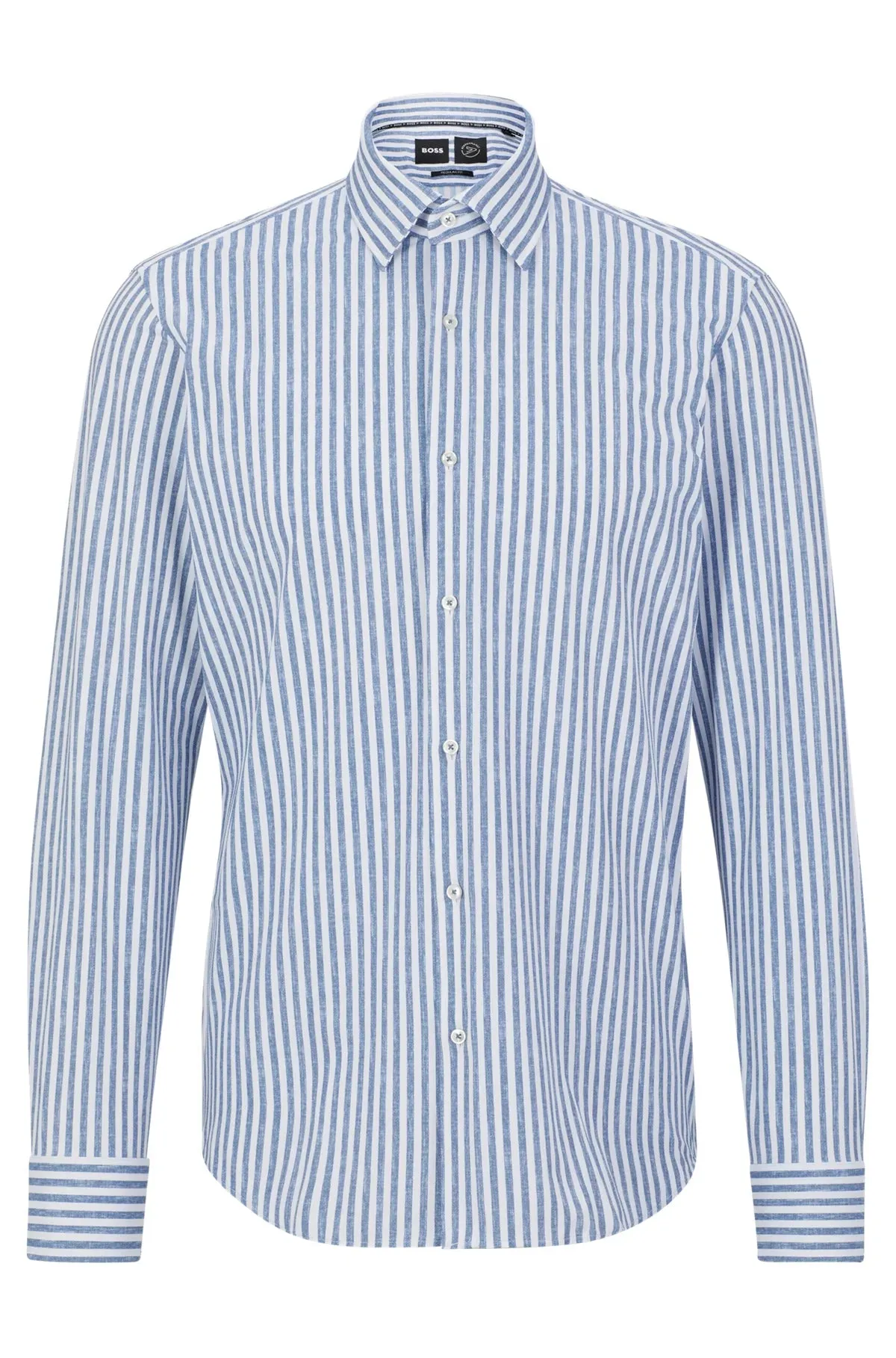P-Joe Regular-Fit Shirt In Striped Performance - Stretch 50490411