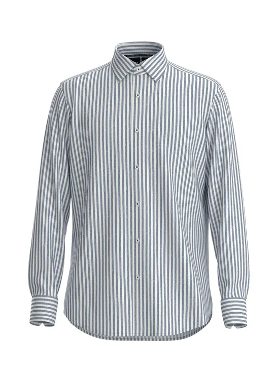 P-Joe Regular-Fit Shirt In Striped Performance - Stretch 50490411
