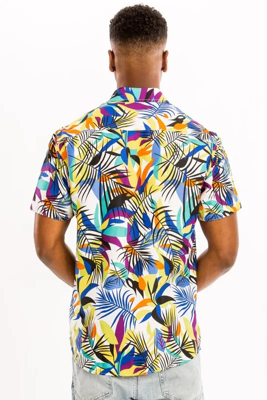 PRINT HAWAIIAN SHIRT