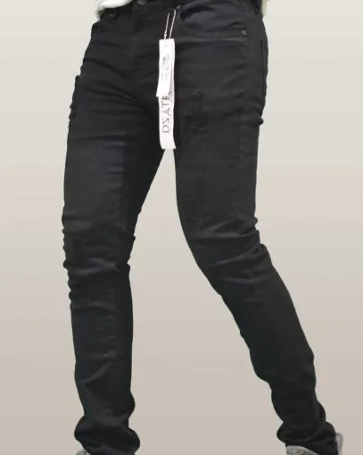 Ripped Super Stretched Slim Jeans