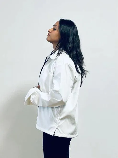 Solid Me White Jacket