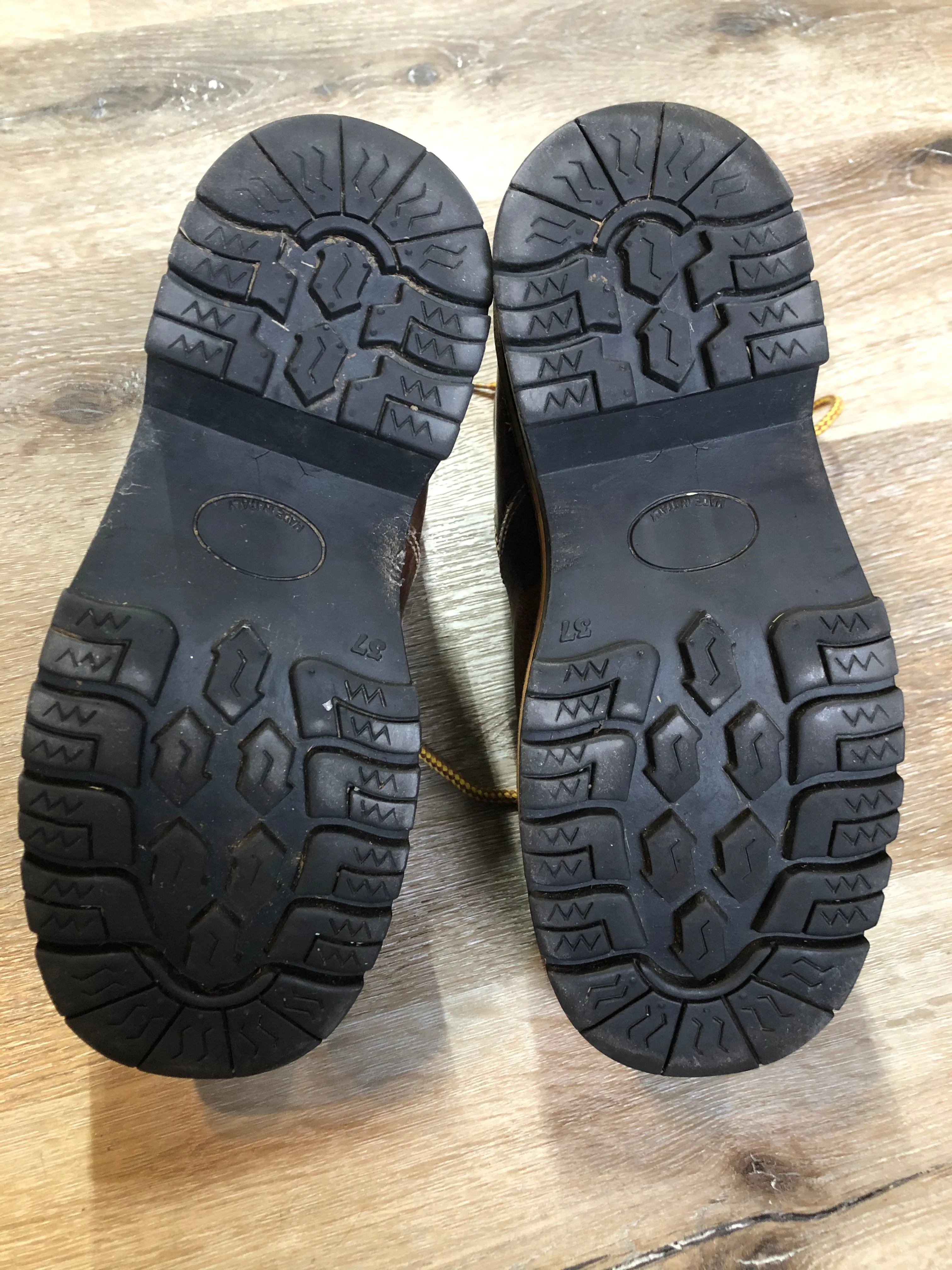 Vintage Leather Hiking Boots. Made in Italy, SOLD