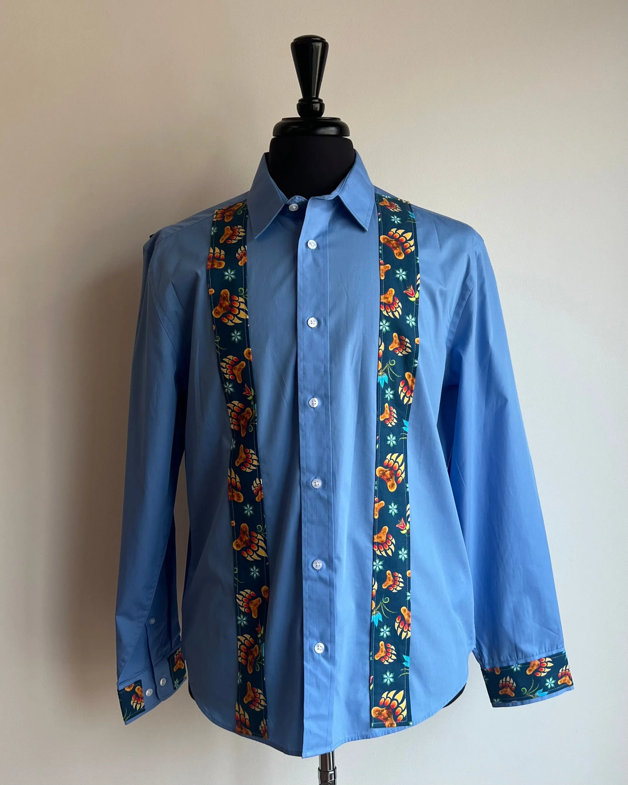 Vi's CREE-ations Men's Medium/Large Ribbon Shirts