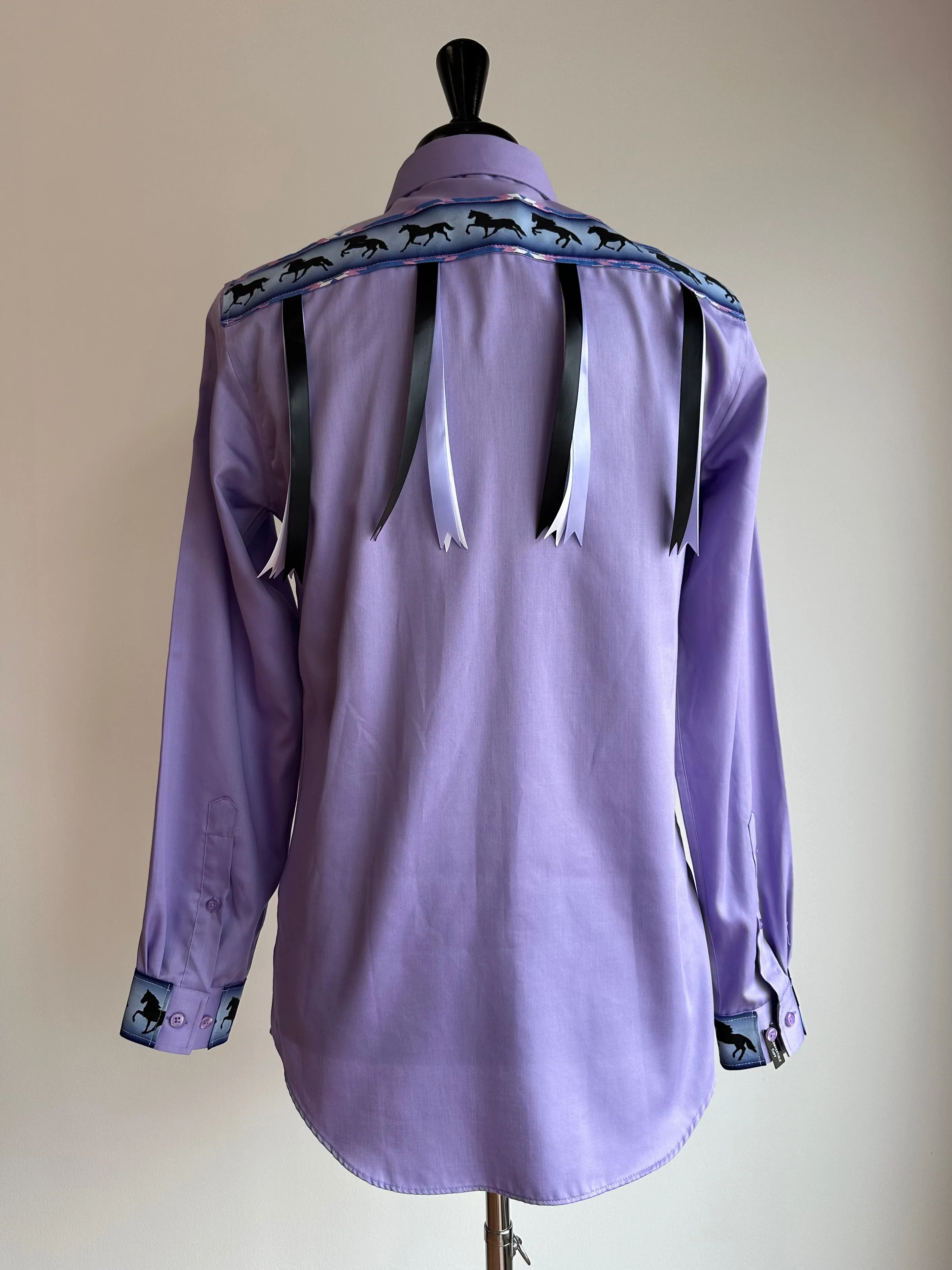 Vi's CREE-ations Men's Medium/Large Ribbon Shirts