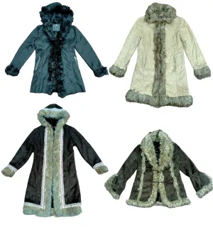 Y2K Afghan Vibes: Cozy up in Vintage Glamour with these Fabulous Coats 🌟🧥